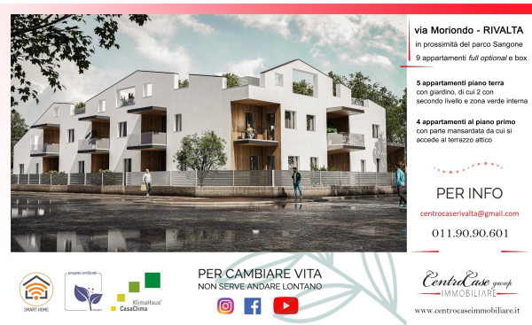 Appartamento nuovo a Rivalta di Torino - Appartamento ristrutturato Rivalta di Torino