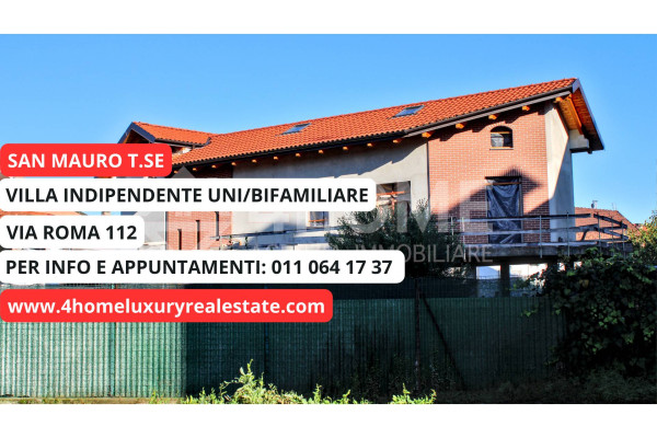 Villa nuova a San Mauro Torinese - Villa ristrutturata San Mauro Torinese